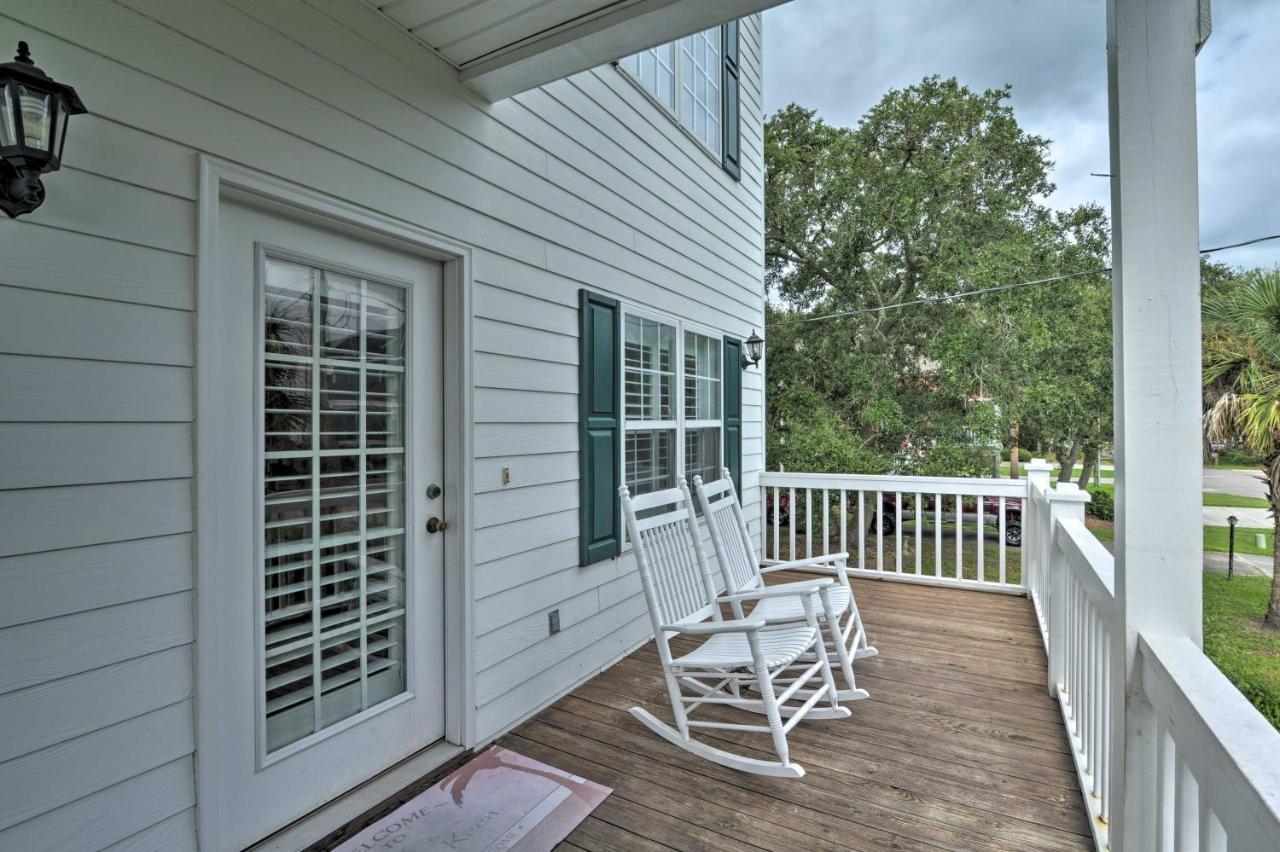 Surfside Beach Home Base Steps To Pool And Ocean! Myrtle Beach Bagian luar foto