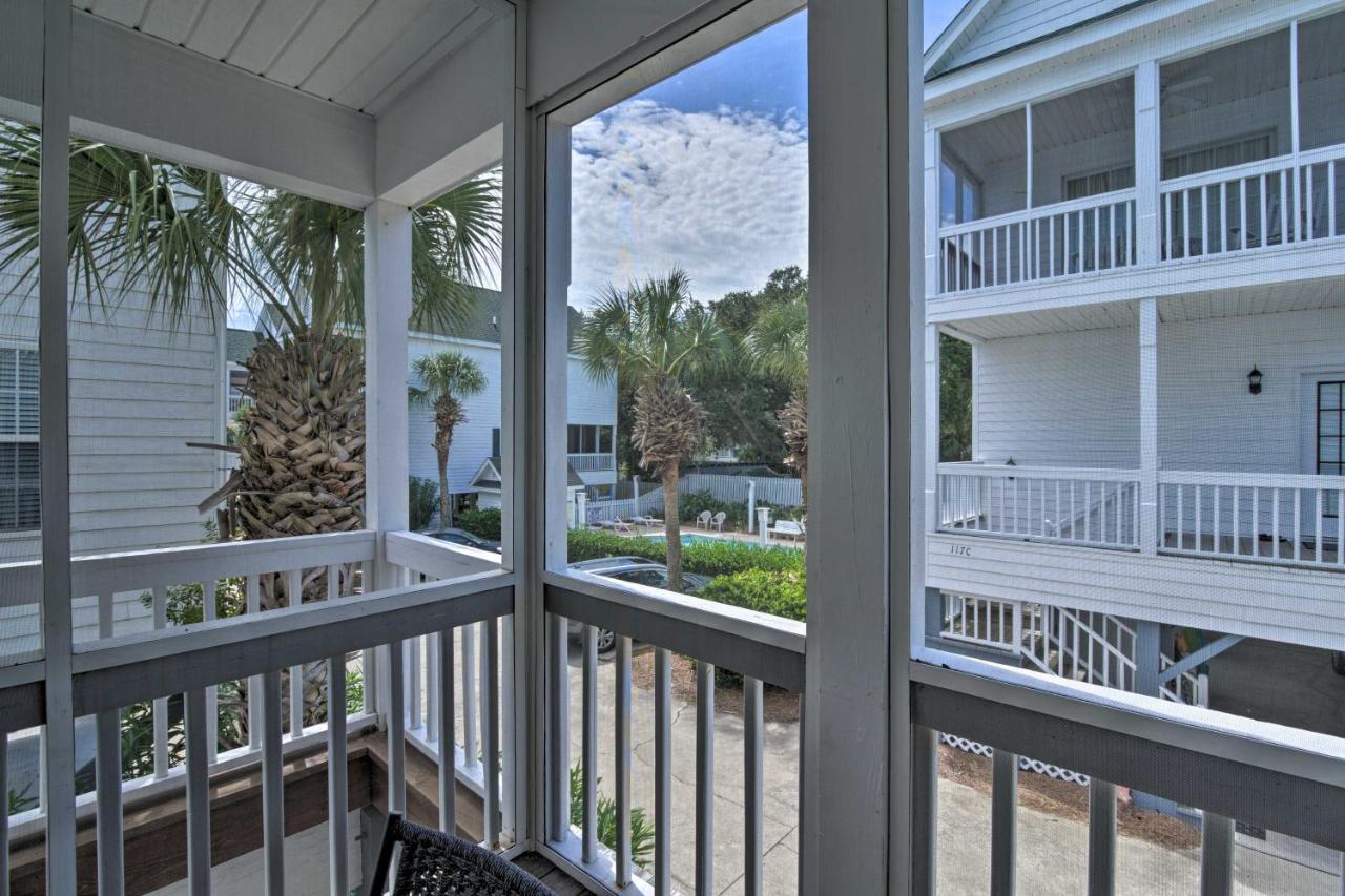 Surfside Beach Home Base Steps To Pool And Ocean! Myrtle Beach Bagian luar foto