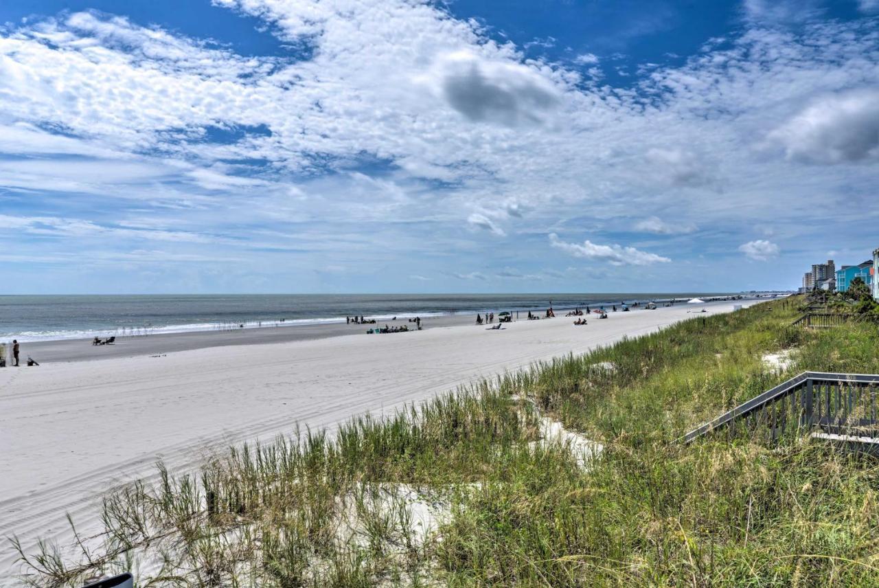 Surfside Beach Home Base Steps To Pool And Ocean! Myrtle Beach Bagian luar foto