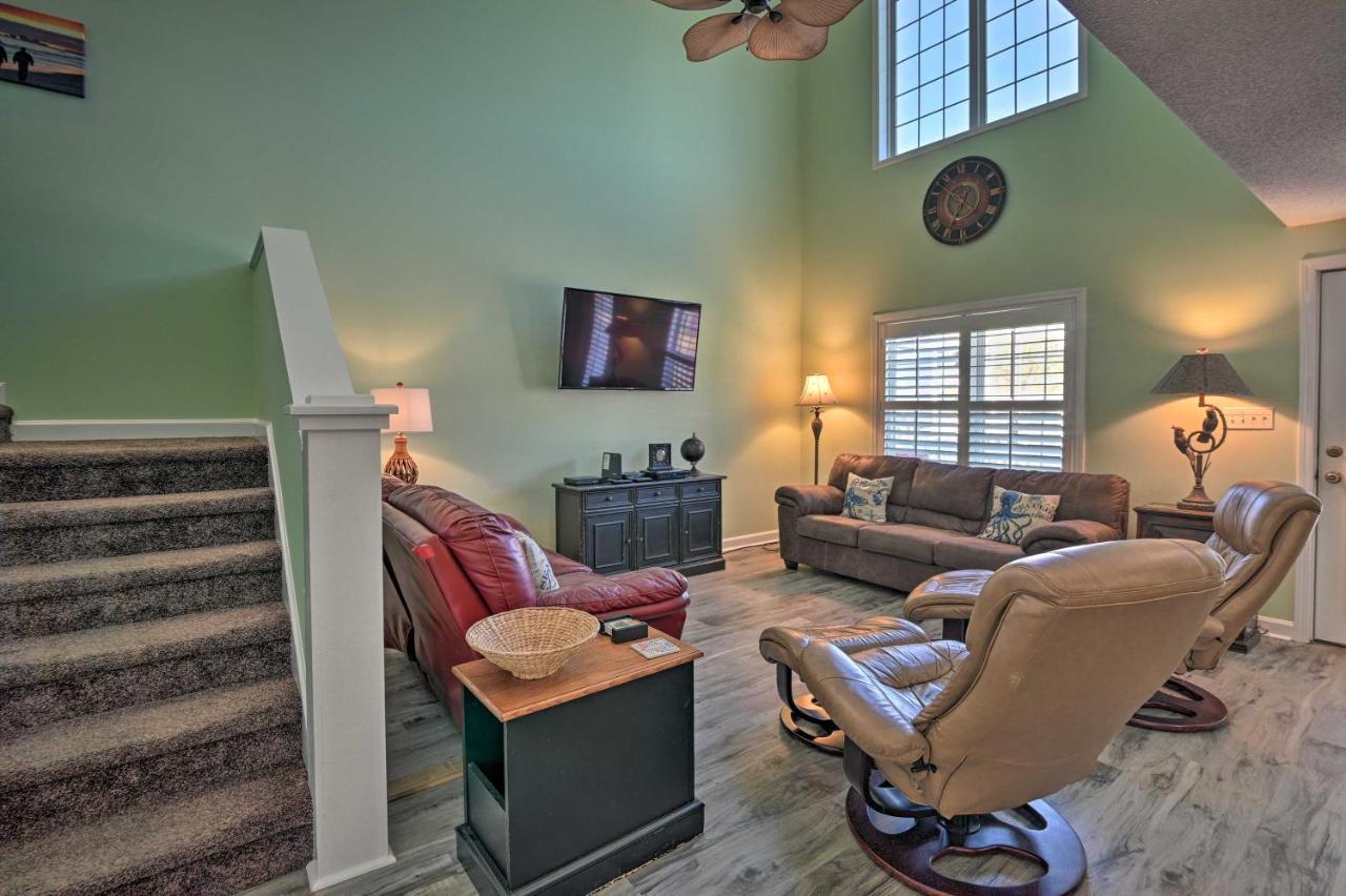 Surfside Beach Home Base Steps To Pool And Ocean! Myrtle Beach Bagian luar foto