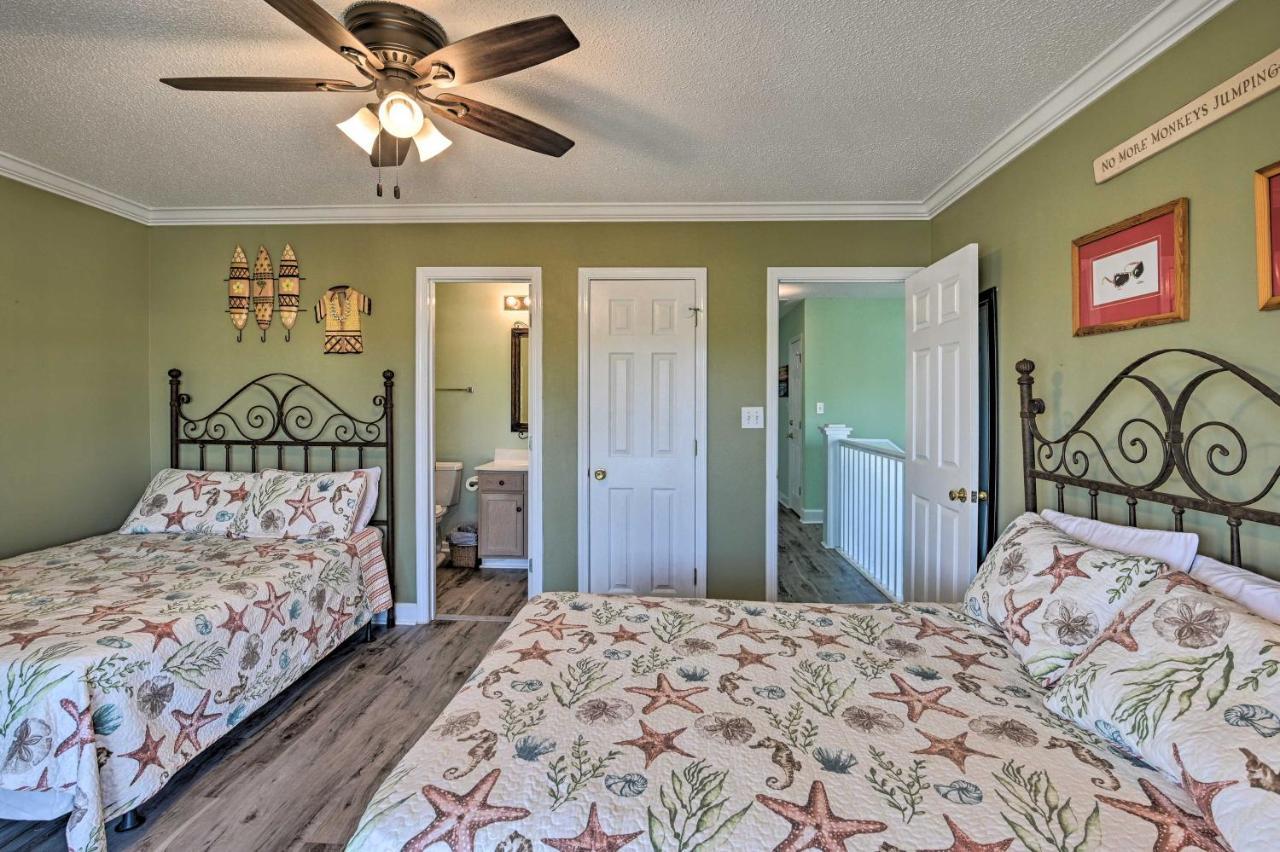 Surfside Beach Home Base Steps To Pool And Ocean! Myrtle Beach Bagian luar foto