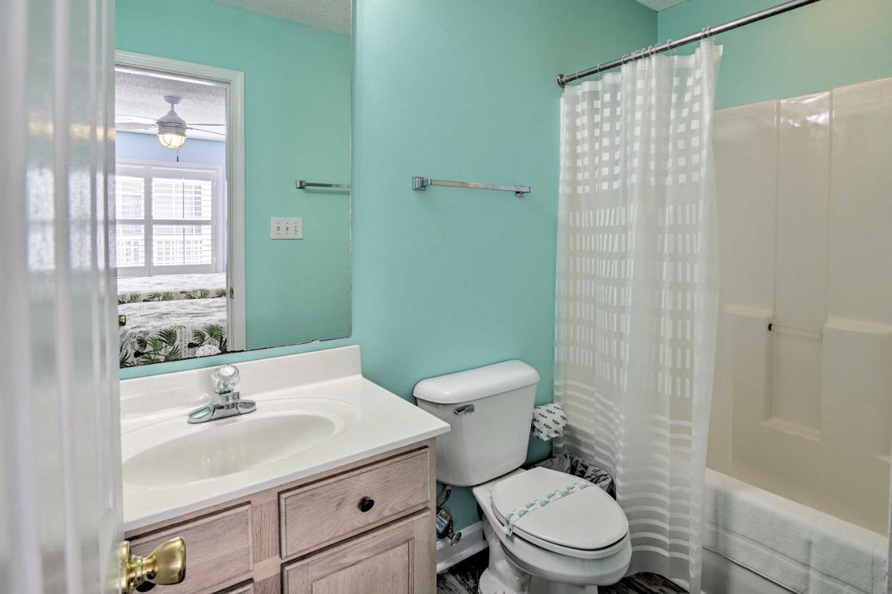 Surfside Beach Home Base Steps To Pool And Ocean! Myrtle Beach Bagian luar foto