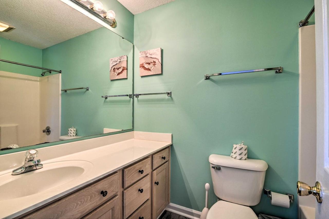 Surfside Beach Home Base Steps To Pool And Ocean! Myrtle Beach Bagian luar foto