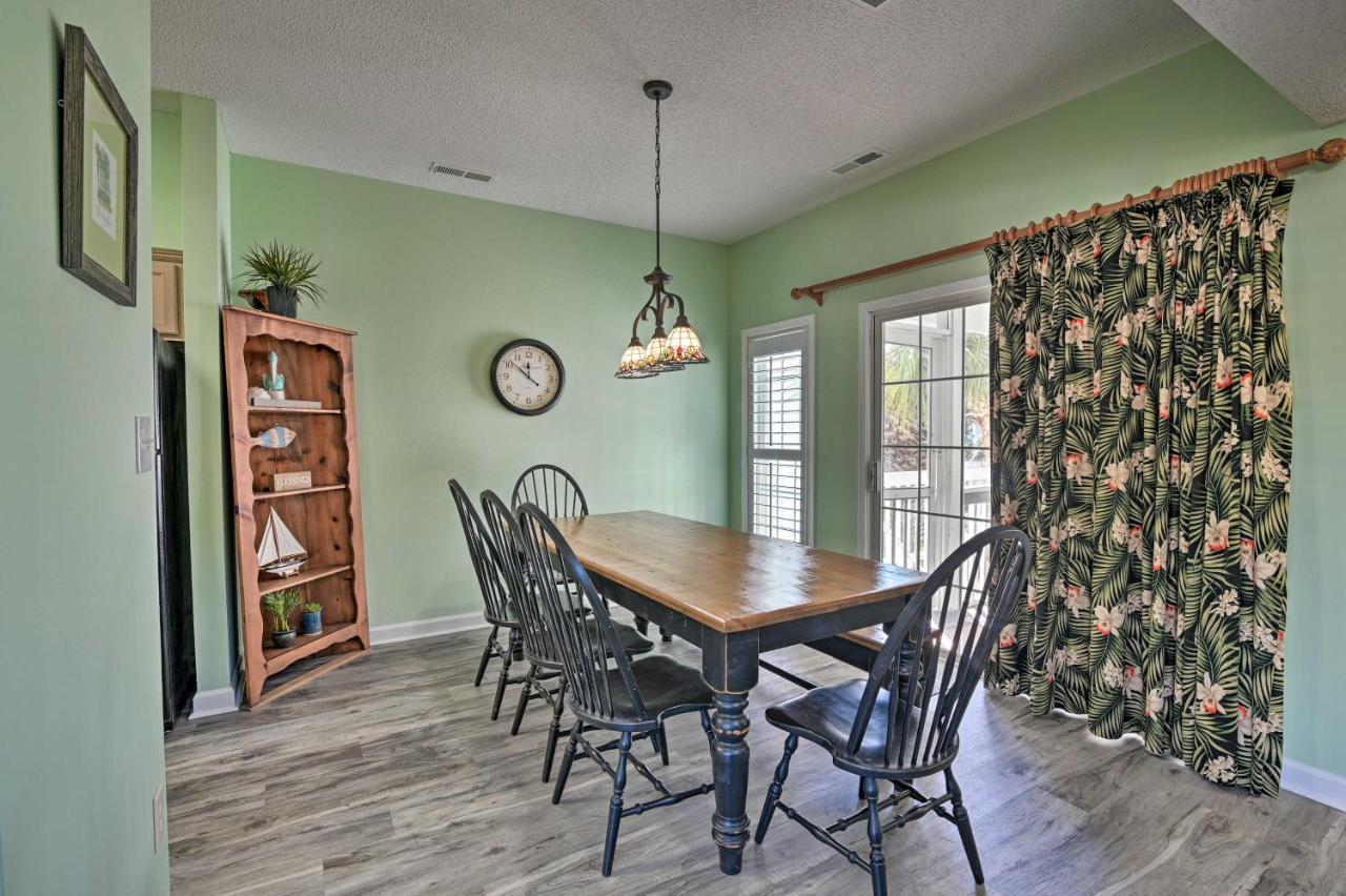 Surfside Beach Home Base Steps To Pool And Ocean! Myrtle Beach Bagian luar foto