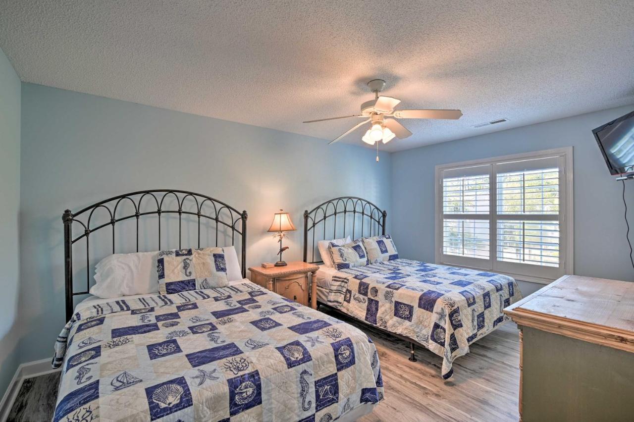 Surfside Beach Home Base Steps To Pool And Ocean! Myrtle Beach Bagian luar foto