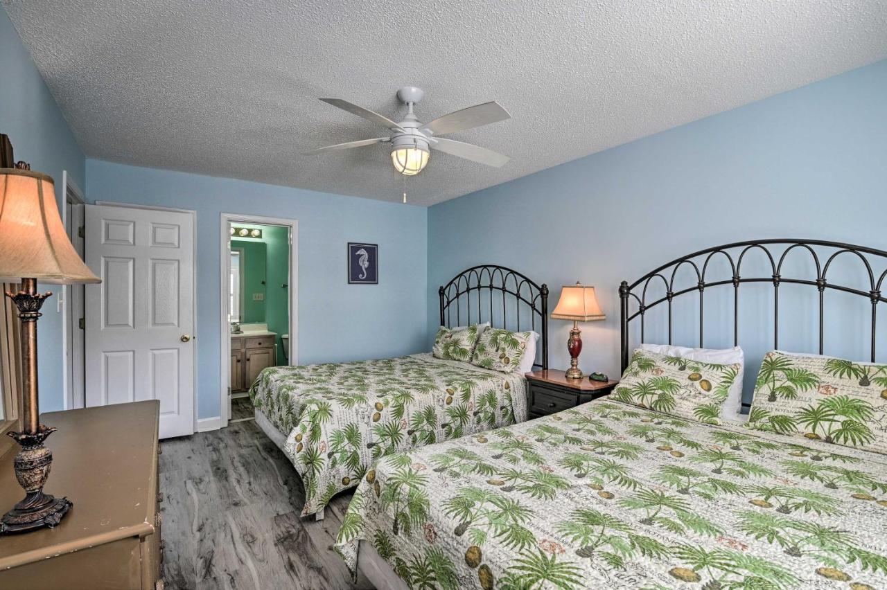 Surfside Beach Home Base Steps To Pool And Ocean! Myrtle Beach Bagian luar foto