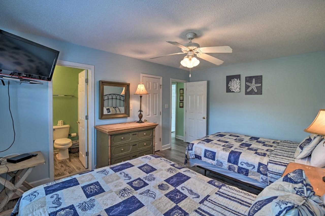 Surfside Beach Home Base Steps To Pool And Ocean! Myrtle Beach Bagian luar foto